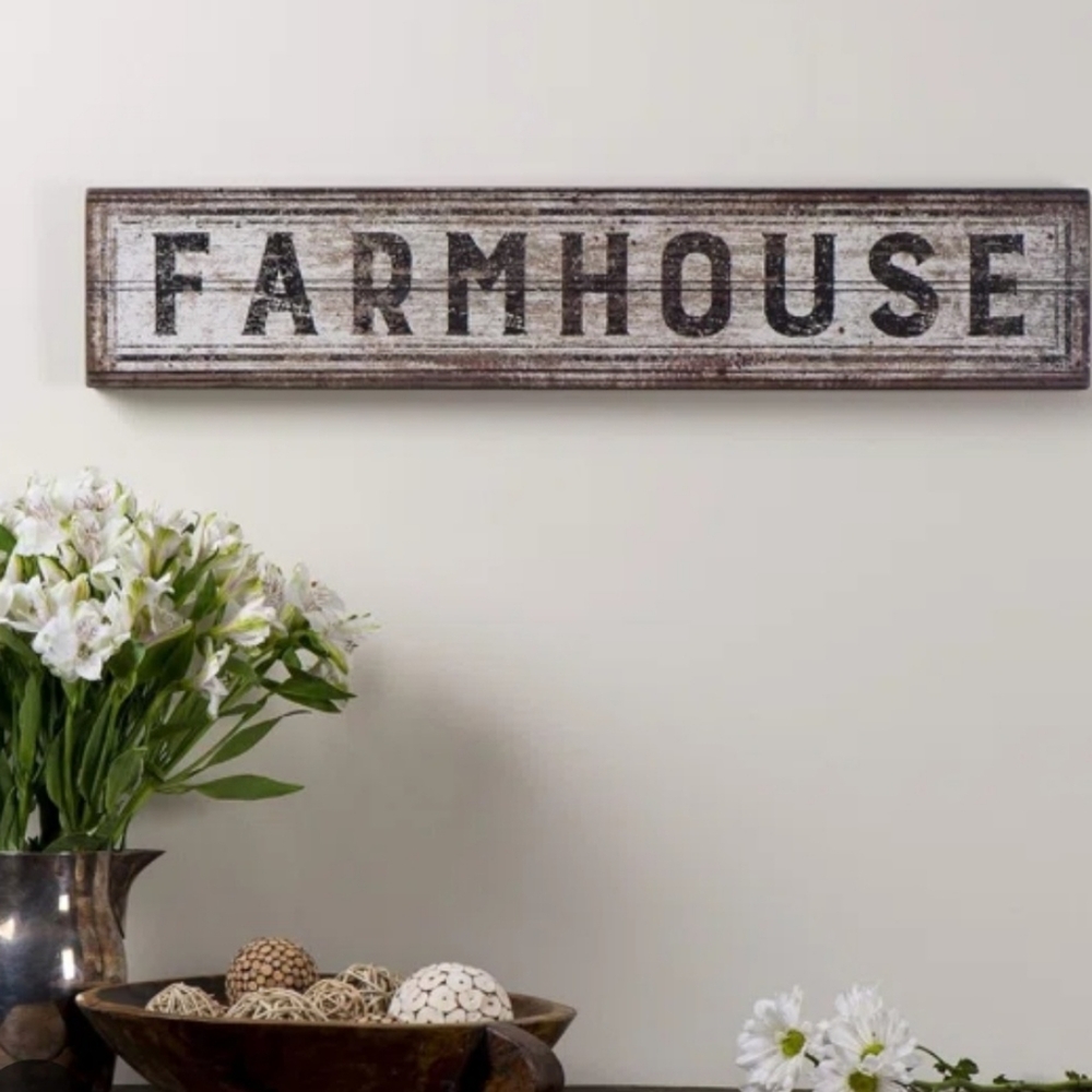 FARMHOUSE DECOR MYSTERY BOX * 5 PIECES * Mid-size items to adorn your cozy home